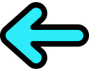 arrowturquoise_left emote