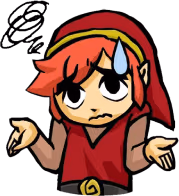 LinkShrugRed emote