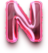 Letter_N_foil_balloon emote
