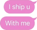 Texting emote