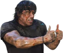 rambo_thumbsup emote