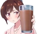 WaifuChoccymilk emote