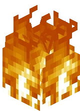 MinecraftFire emote