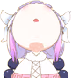 KannaLookingUp emote