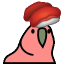 sushiParrot emote