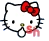HelloKittyShhh emoji