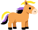 nonbinarypridehorse emote