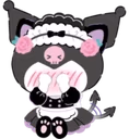 KuromiBlush emote