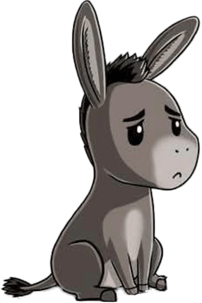 DonkeySad emote