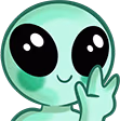 SweetAlien emote