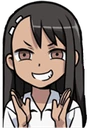 Nagatoro_Clap emote