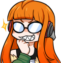 FutabaSmug static emote