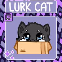 LurkCat emote