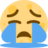 CryingYELLOWMoon emote