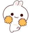 bunnyCheer emote