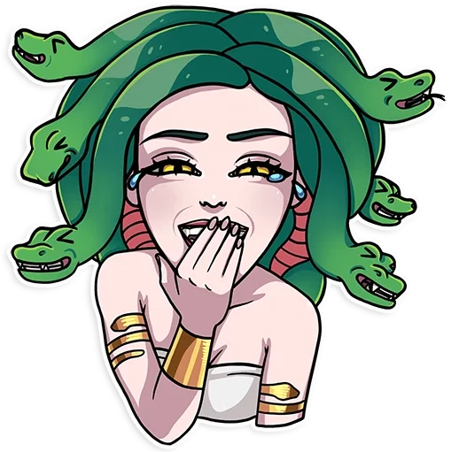 medusa_laugh emoji