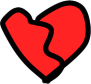 redbrokenheart static emote