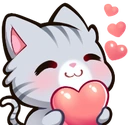 kitty_heart_love_lolly emoji