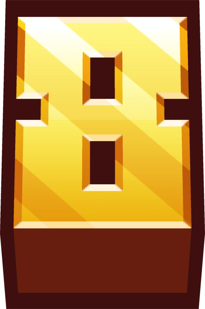 minecraft_gold_eight emote