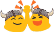blobVikingHigh5 emote