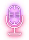 Neon_Microphone emote