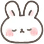 bunny_closedeyes emote
