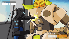 Orisa animated emote
