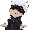 GojoShrug emote