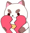 Puppycat_Heartbreak emote