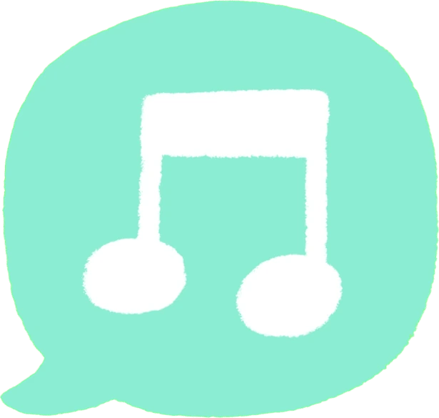 SpeechBubbleMusic emote