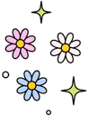 SparklyFlowers emote