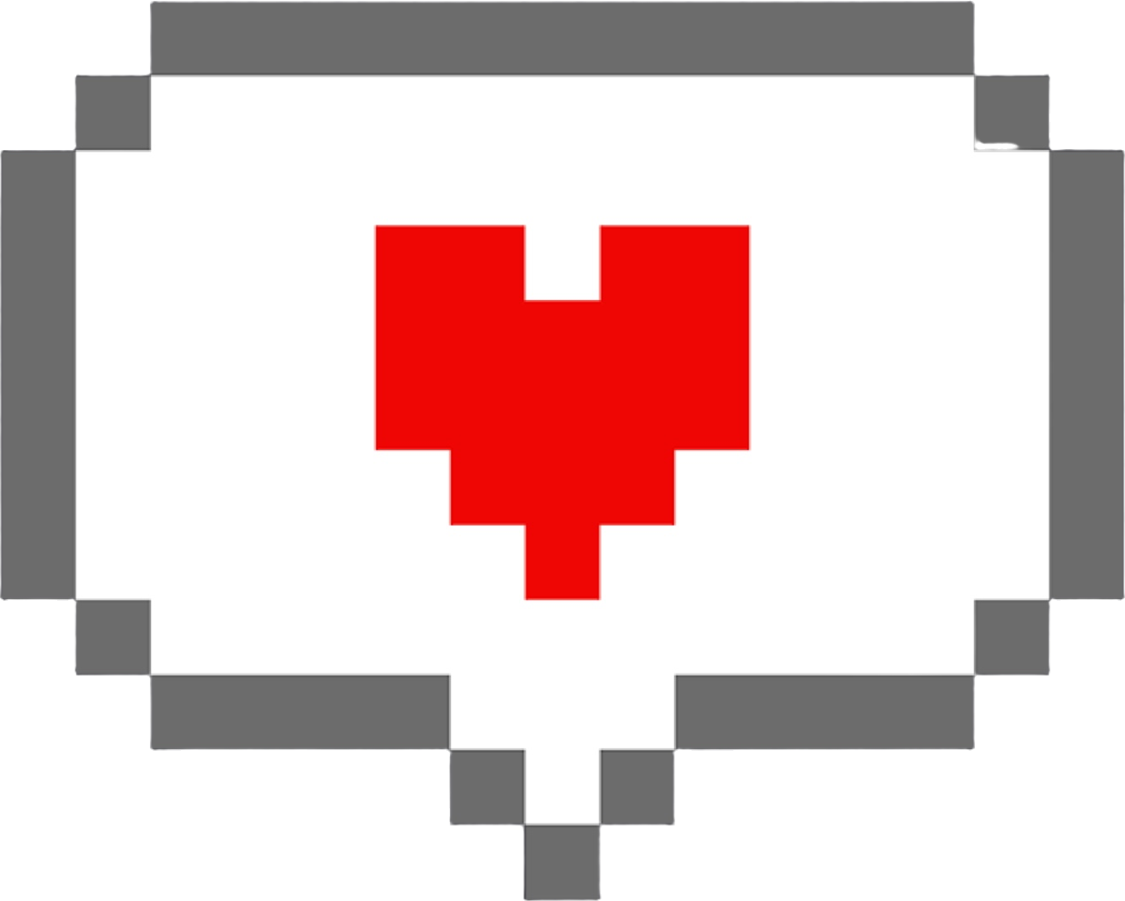 PixelLoveBubble static emote
