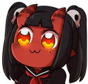MeruTheSuccubusUwuCuteStare emote
