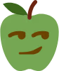 AppleSmirk emote