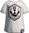 WhiteAnchorTee emote