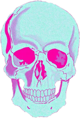 SkullCottonCandy emote