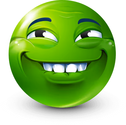 Joobi_Green_Silly_Happy emote