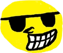 CrookedSmile emote