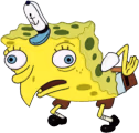 mockingSpongebob emote