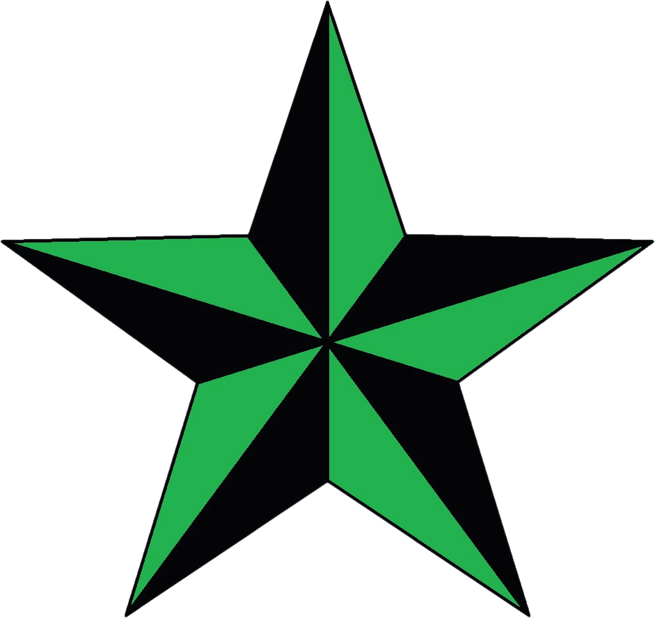 StarDarkGreen static emote