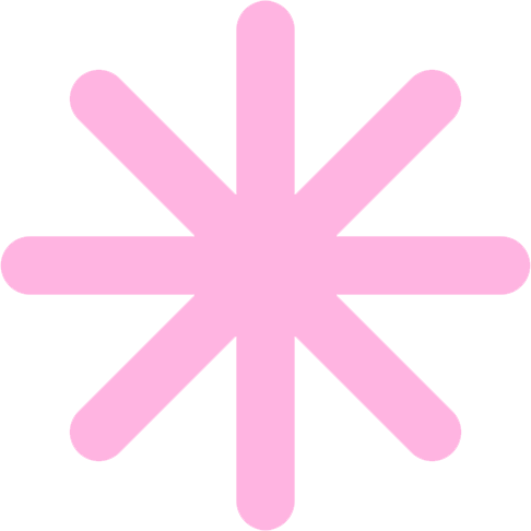 pastelpinkasterisk emote