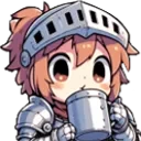 Knight_sip emote