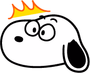 snoopy_shocked emote