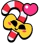 Candycane_Love_BrawlStars_Pin emote