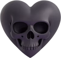 Blackgothskullheart emote