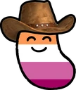 yeehawlesbean emote