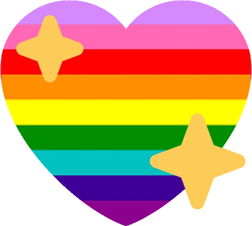 gilbert_baker_pride_heart2 emote