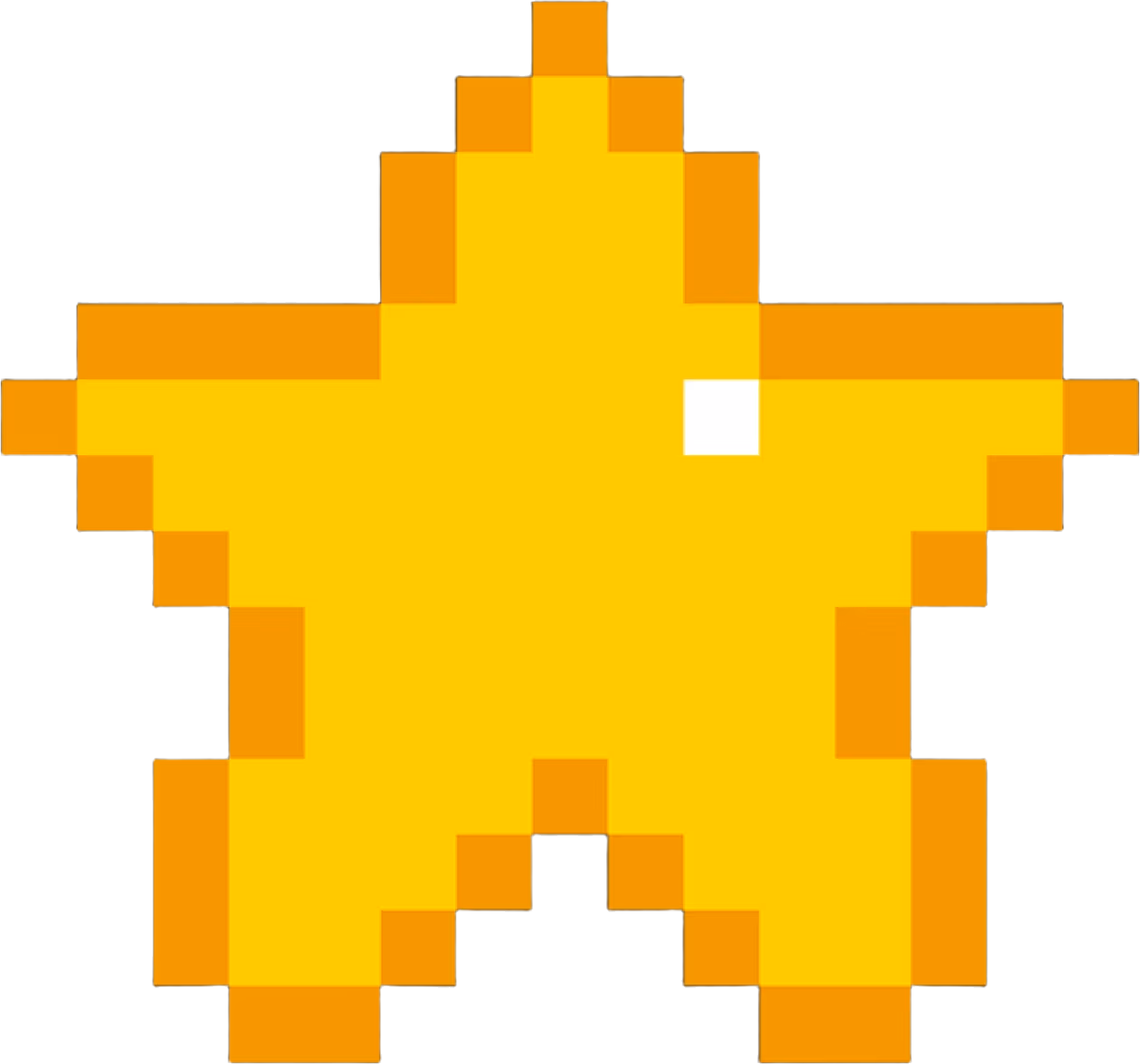 PixelStarYellow emote