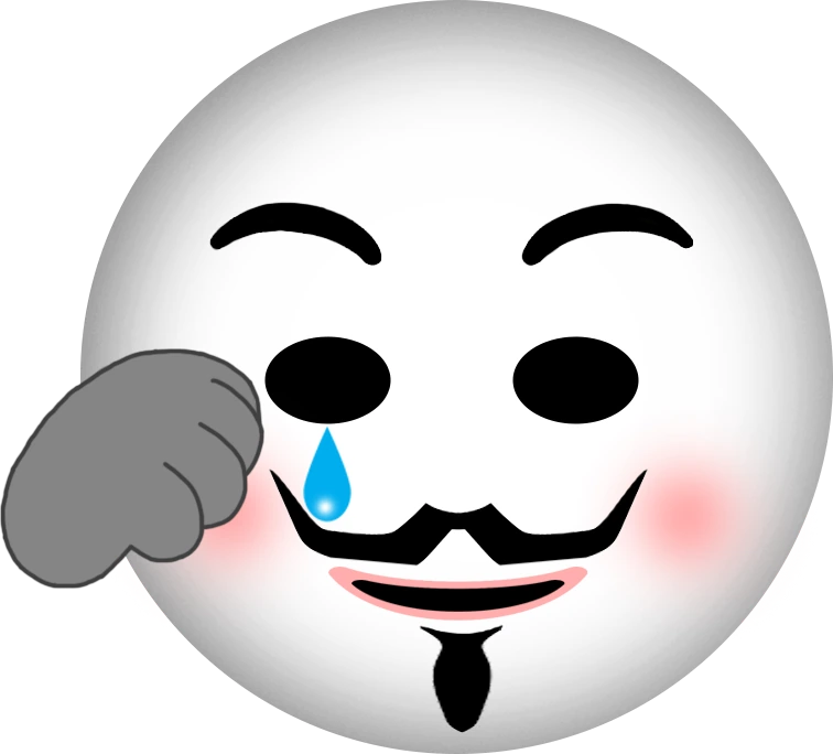 AnonymousCry emote