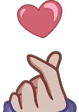FingerHeart emote
